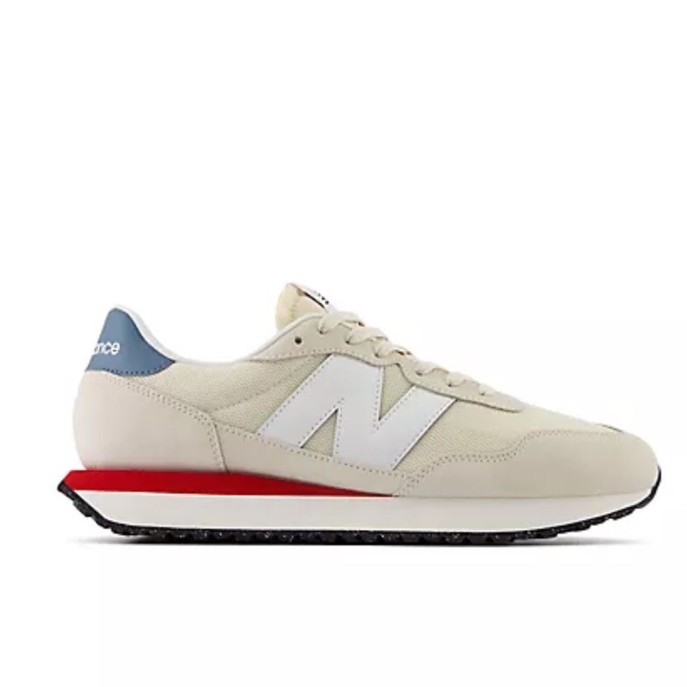 New Balance 237 Men's Shoes Beige-White Ms237-Vj, Size 10.5 - Picture 6 of 12